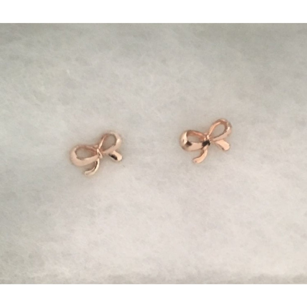 Hypoalergenic Bow Earrings